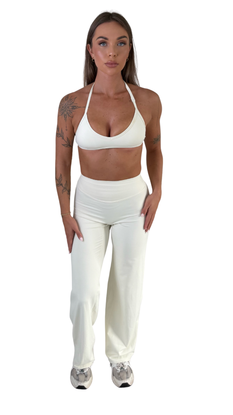 Off white yoga pants - extended length (tall)
